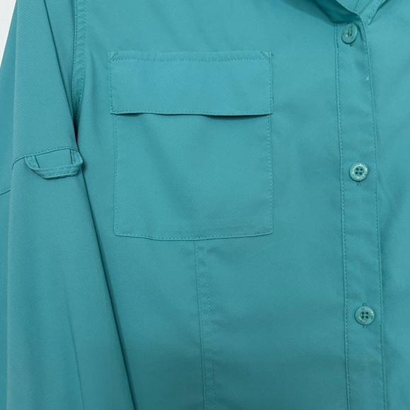 Reel Legends Aqua Performance Top Women’s Size Large - Picture 3 of 14